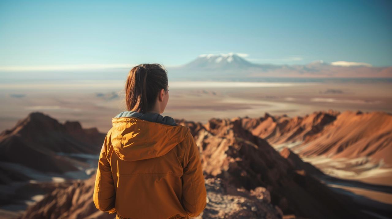 Montañas en el atardecer